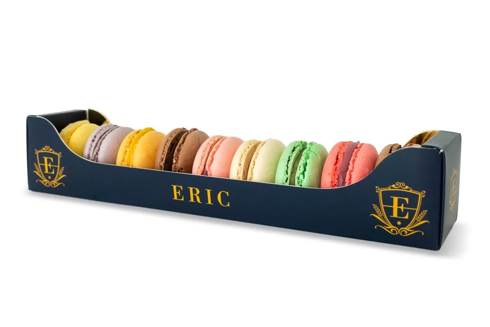 Assortment of Macarons — 9 Units — Macaron by Eric Pâtisserie, Marbella