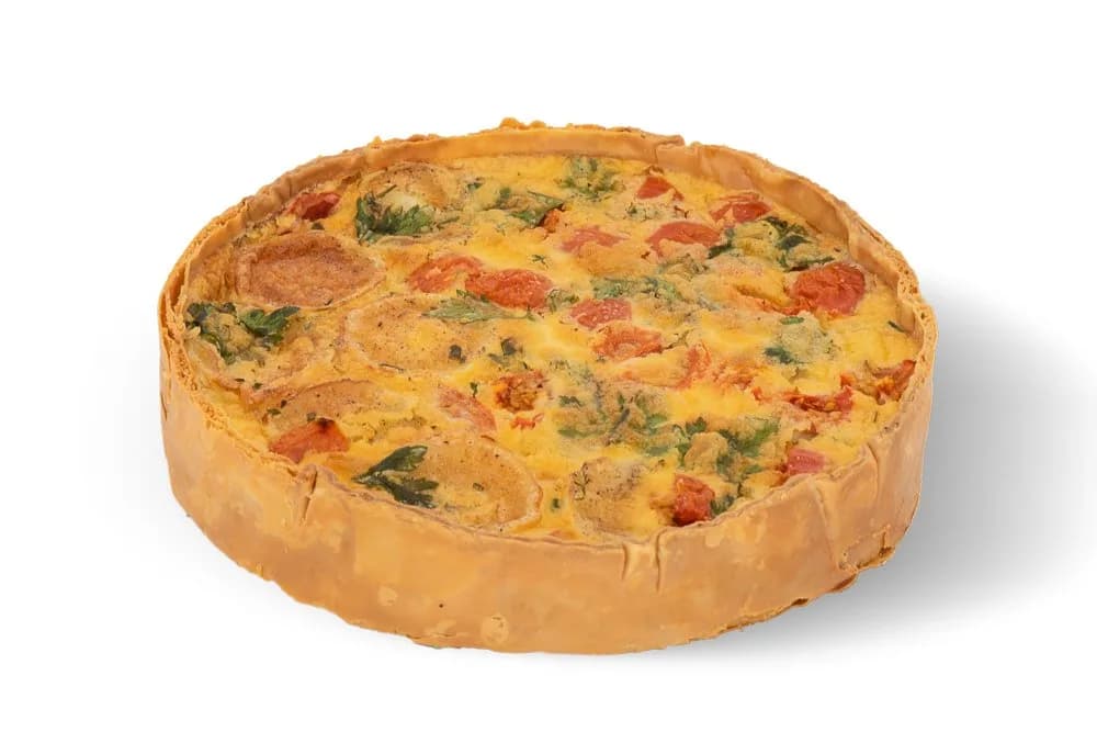 Goat Cheese Quiche — Canapés & Quiche by Eric Pâtisserie, Marbella